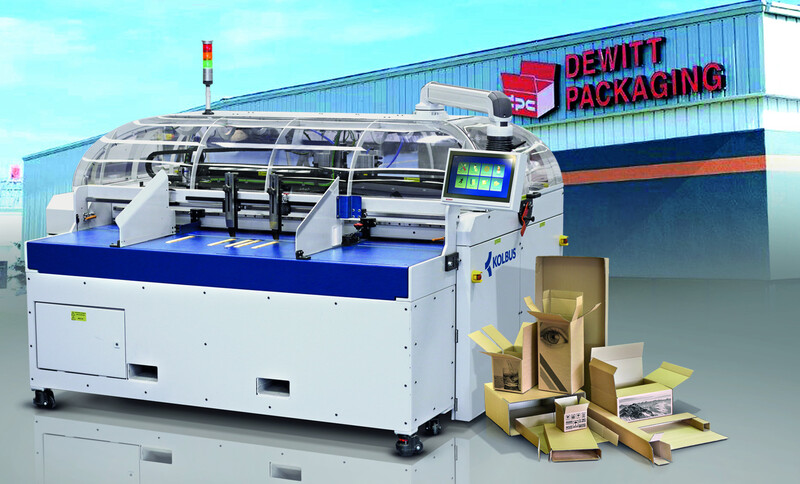 DeWitt Packaging’s Strategic Investment of KOLBUS AutoBox Machines Enhances Operational Efficiency